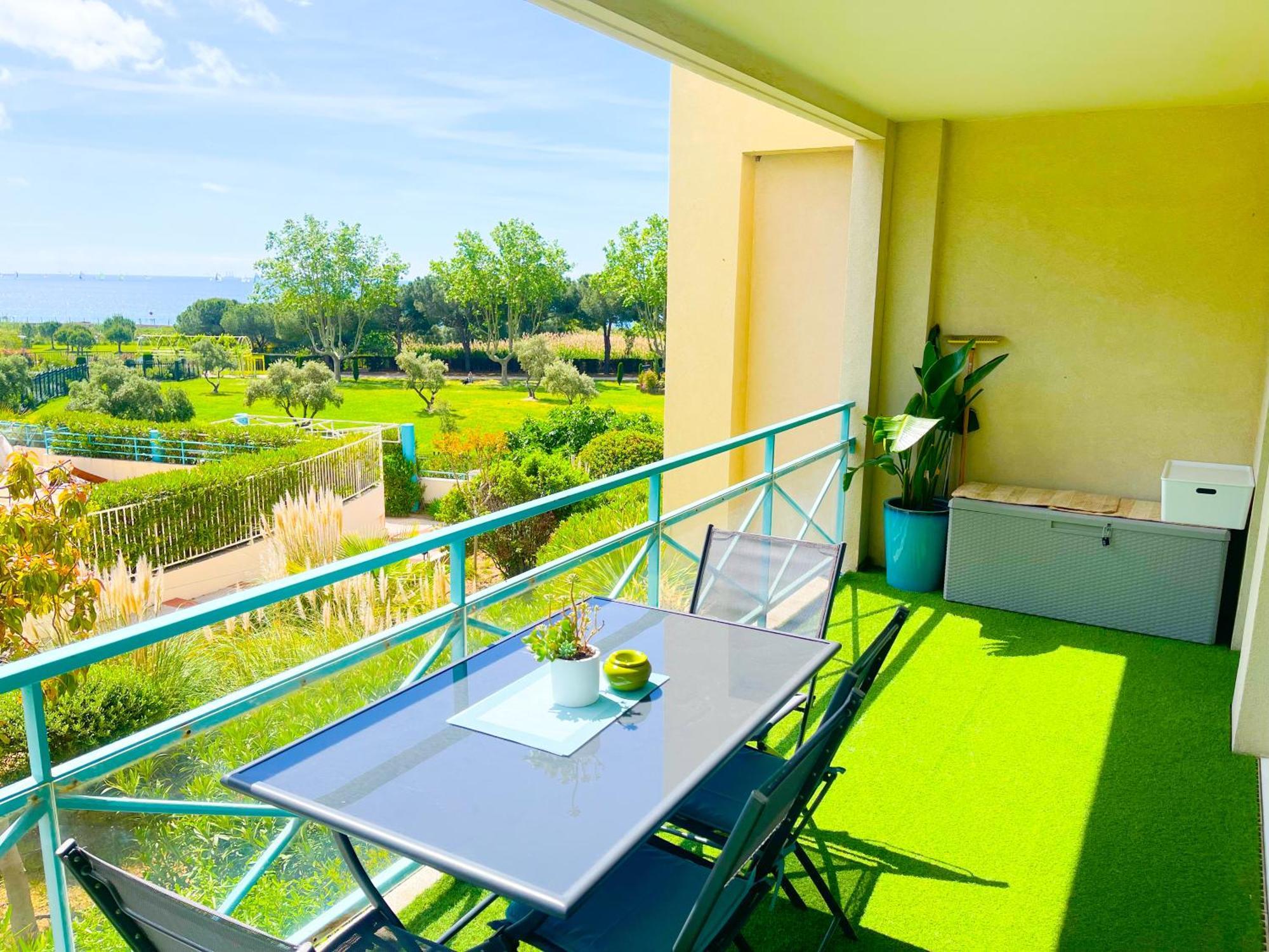 1 Bedroom Sea View, Swimming Pool, Beach On Foot, Parking Антіб Екстер'єр фото